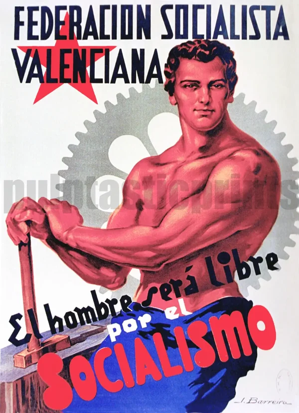 Man will be free through socialism!
