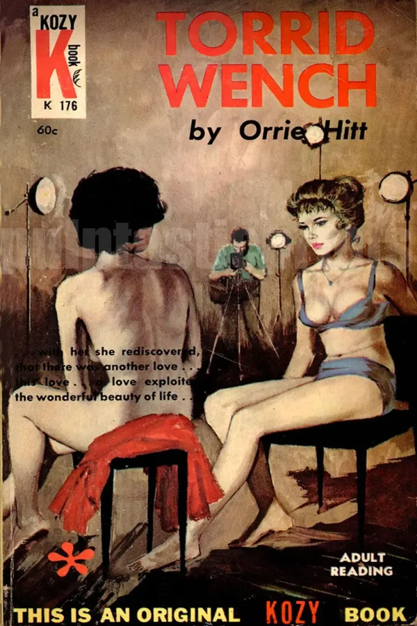 Meet Torrid Wench, star of a 1962 pulp lesbian novel