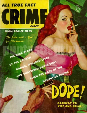 Dope! — vintage pulp magazine cover