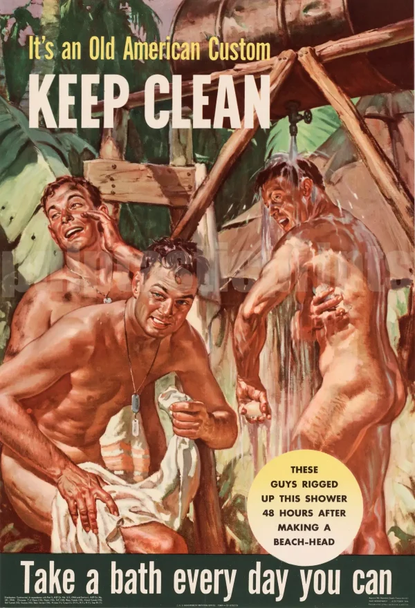 Maybe the US Army didn't realize the gay undertones here ... or maybe they did.