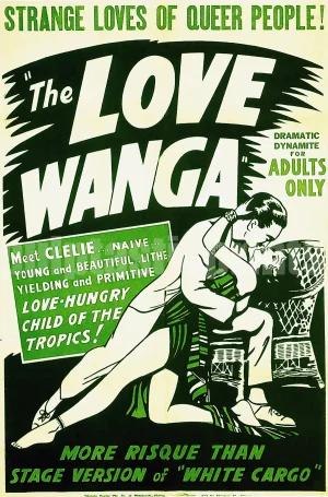 Repro of movie poster for 1936 cult horror film set in Haiti and involving voodoo and zombies.