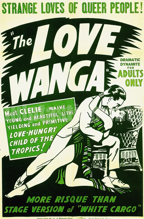 Repro of movie poster for 1936 cult horror film set in Haiti and involving voodoo and zombies.