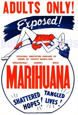 Marihuana ... divulging heretofore unheard of orgies of youth's dissipation!