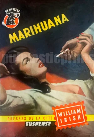 Marihuana cult pulp novel Wanna hit?
