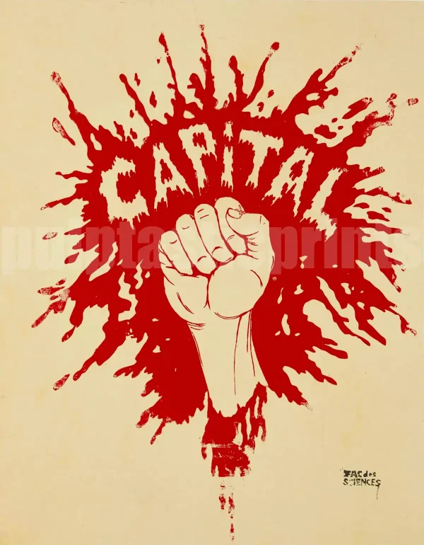 Smash Capitalism Raised Fist