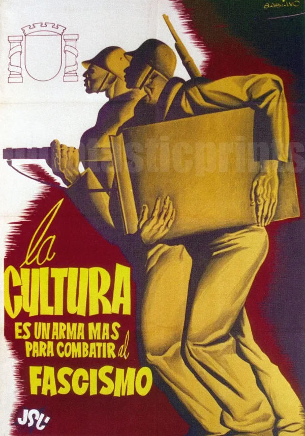La cultura es un arma mas para combatir al facismo!