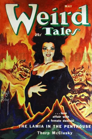 Weird Tales "Lamia in the Penthouse"