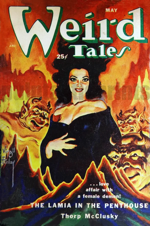 Weird Tales "Lamia in the Penthouse"